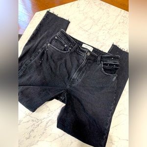 Abercrombie & Fitch CURVE LOVE The Skinny High Rise Black jeans